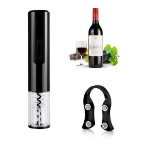 Sacacorchos eléctrico con cortador de aluminio