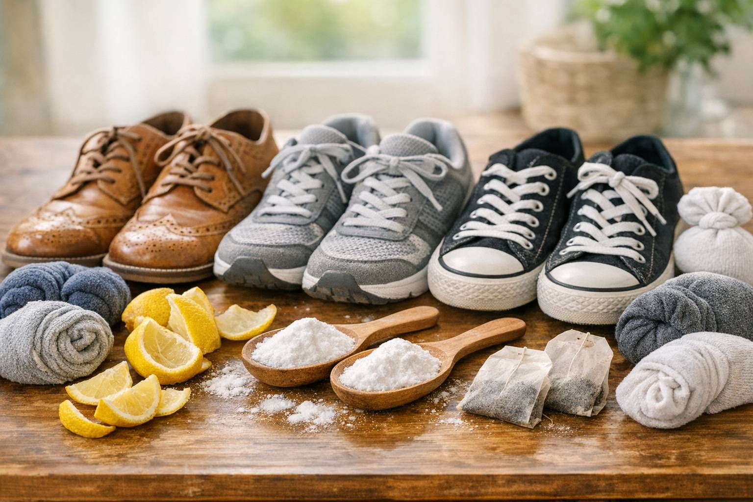 Técnicas para quitar malos olores en zapatos con trucos caseros fáciles